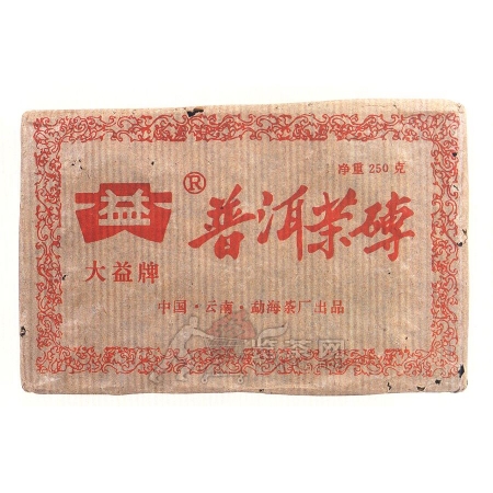 2002-大益普洱生茶砖-201生