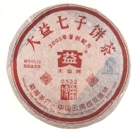 2005-大益七子饼茶（0532）-501熟